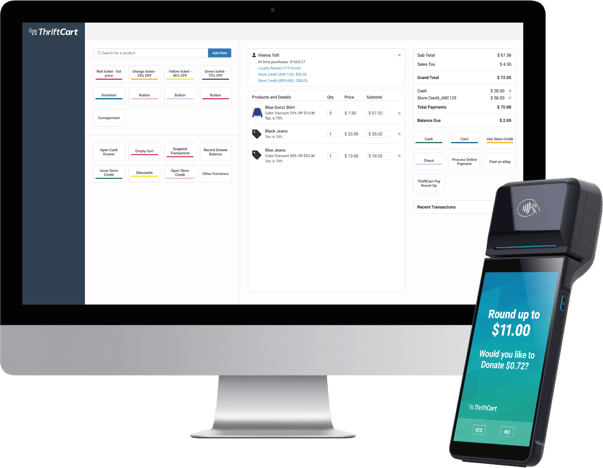 Connect your ThriftCart POS directly with your card terminal