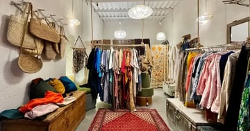 thrift store interior