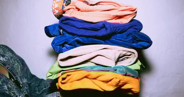 donations in a thrift store