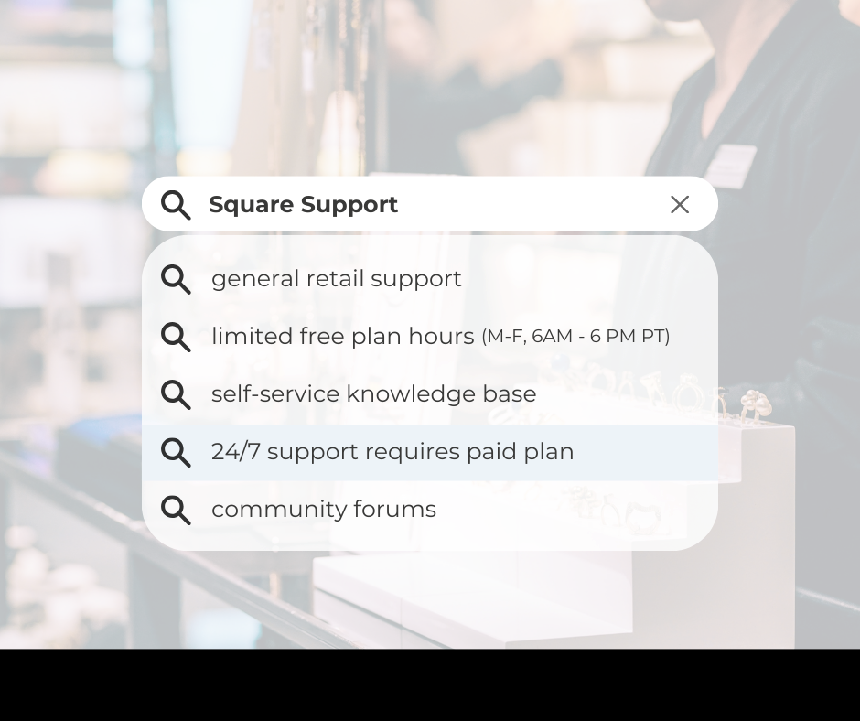 square support graphic