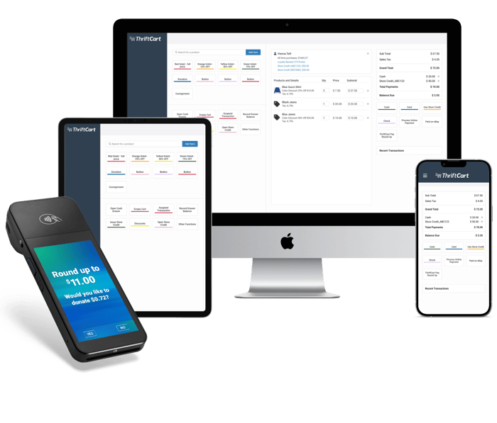 ThriftCart POS with Devices – 2