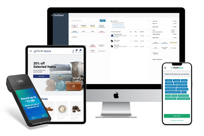 ThriftCart POS with Donor-devices2