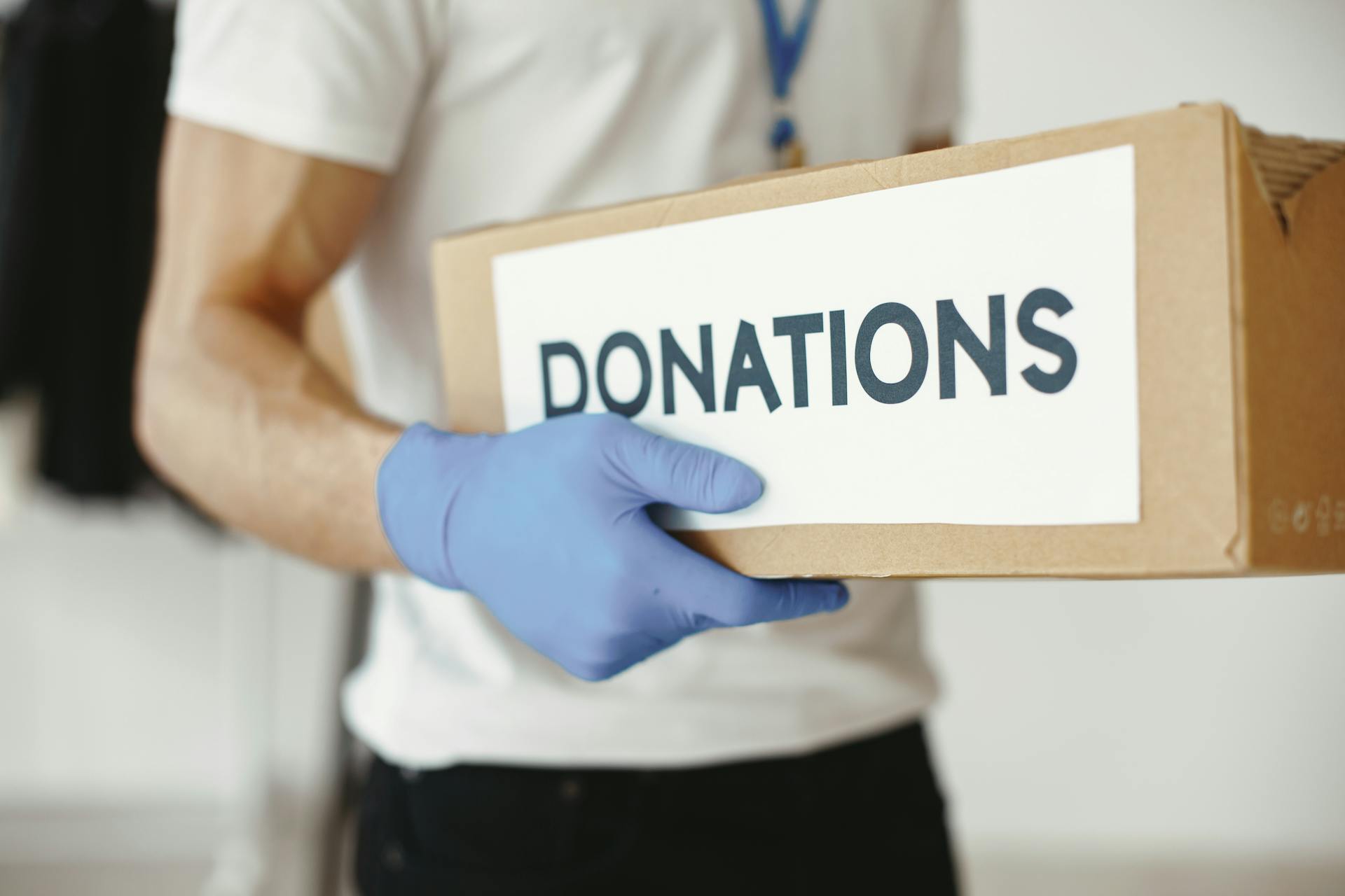 Reviewing Pickup Donation Tax Receipt